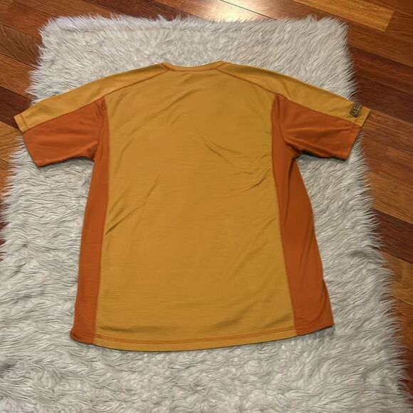 Prana vintage men’s yellow and orange tshirt size xl - Picture 3 of 4